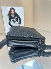 Bottega Veneta Classic Woven Crossbody Messenger 4