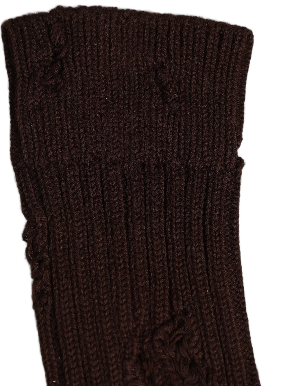 Dolce & Gabbana Dark Distressed Mid Calf Accessory Socks 4