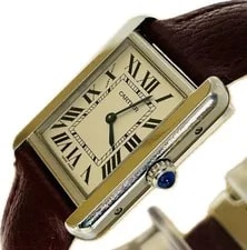 Cartier Tank Solo W1018255 2716 Quartz Excellent A7085 4