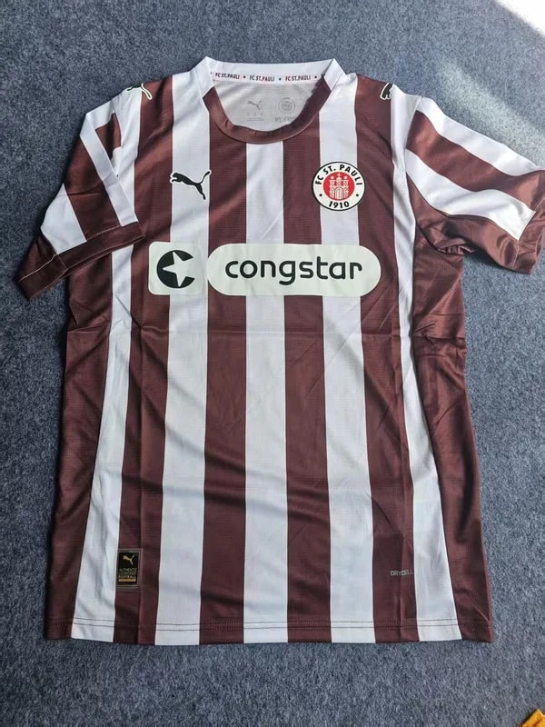 2025 26 St. Pauli Jersey Home 3