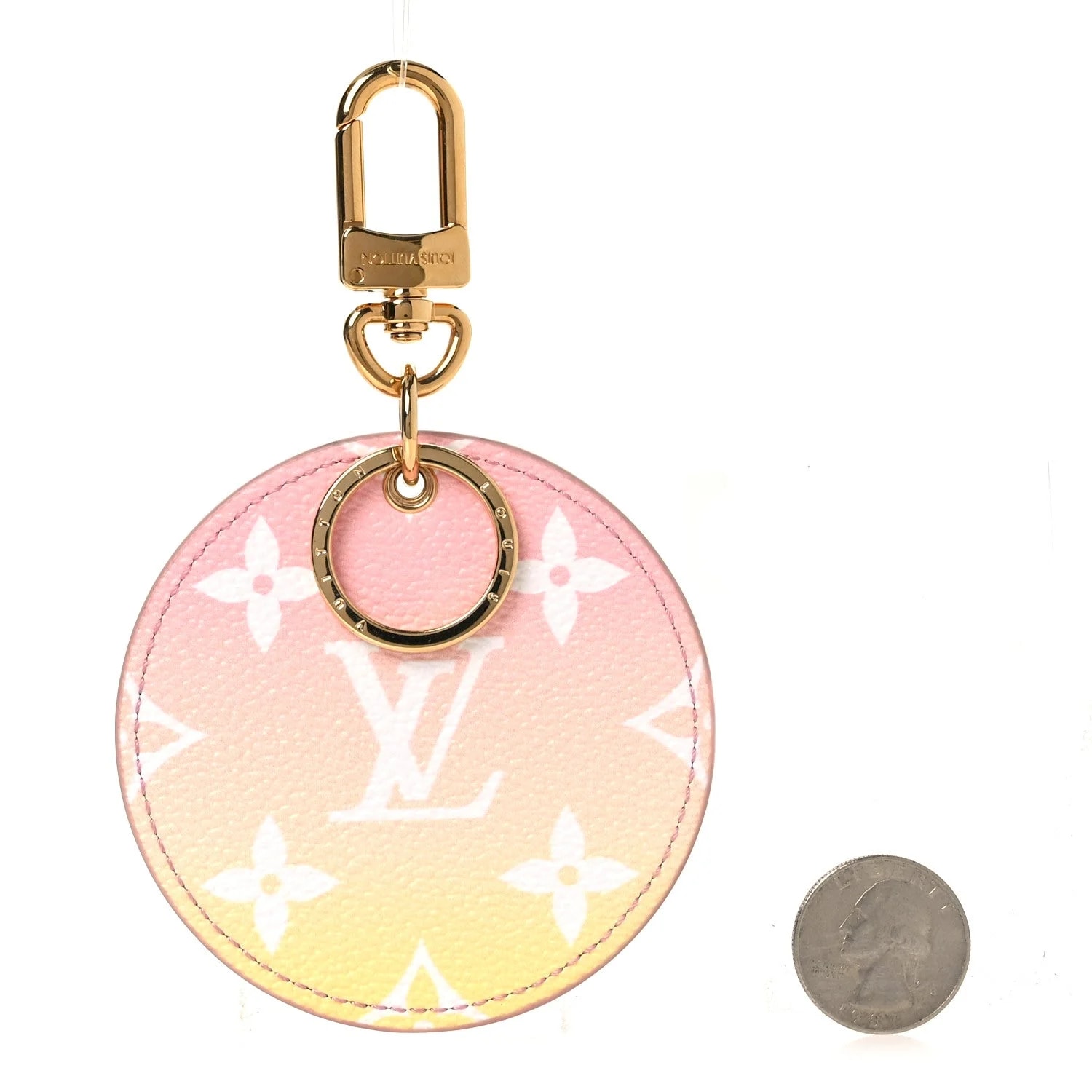 By the Pool Illustre Bag Charm Key Holder Light 2