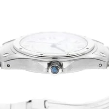 Cartier Santos-dumont LM W20026K1 33mm SS White #C18157 4