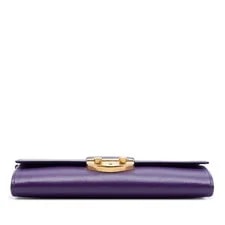 Prada Sound Lock Wallet on Chain Crossbody Dark 3