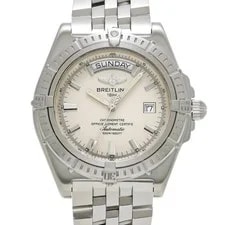 Breitling — Breitling Day-Date A458G26PAS ( A45355) 43mm Silver #WW7245 — Watch — resale
