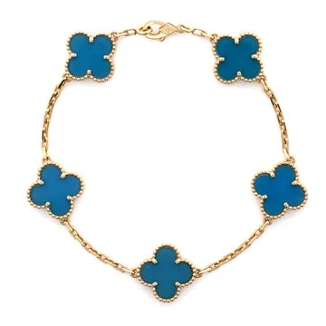 Van Cleef & Arpels — Alhambra 5 Motifs 18K Yellow Gold — Jewelry — resale