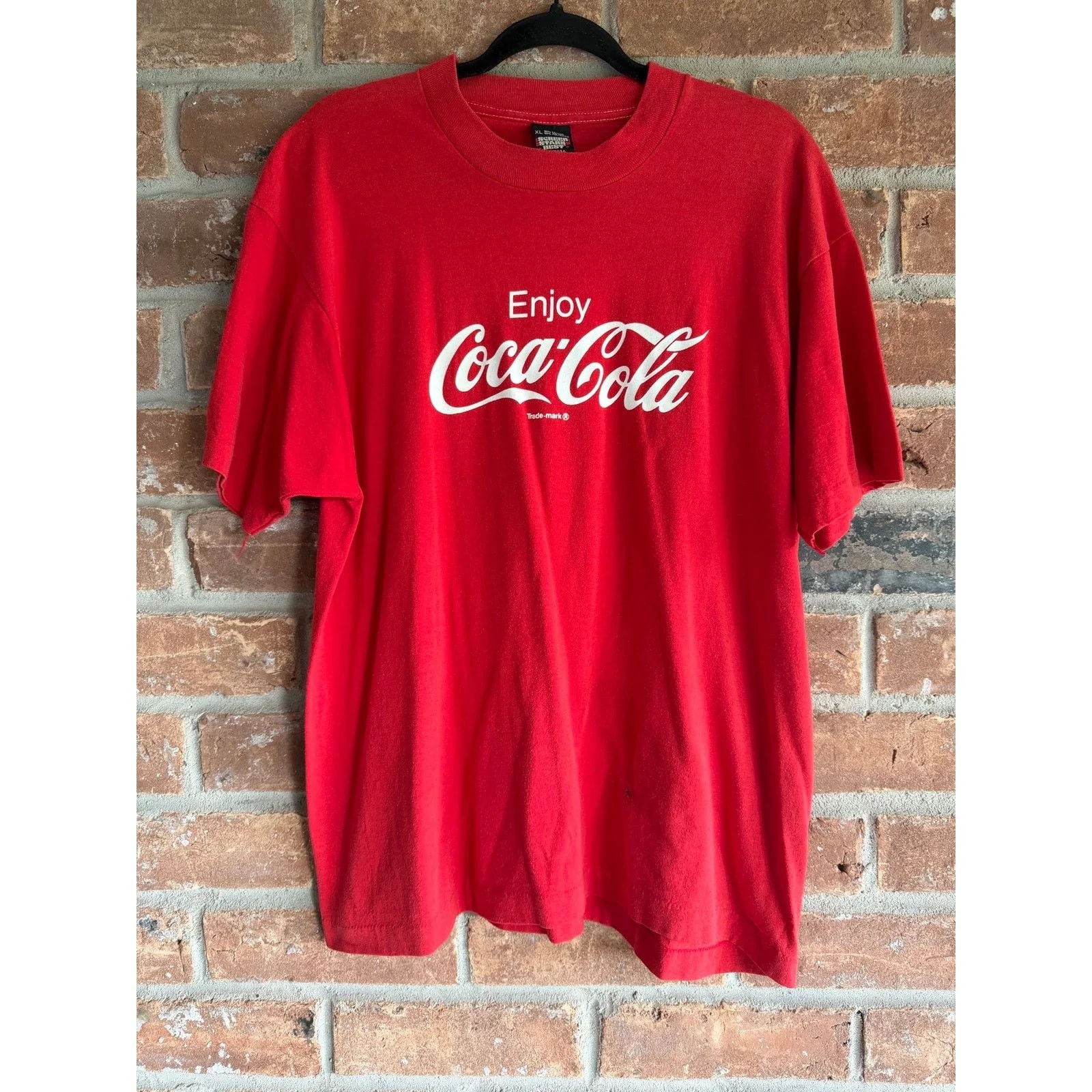 Coca Cola Enjoy Coke Logo Tee USA XL — streetwear — resale
