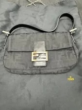 Authentic Fendi Baguette With Hardware 2