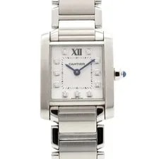 Cartier — 6wcb0096 Cartier Tank Francaise SM WE110006 Silver Dial F — Watch — resale