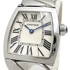 Cartier — Cartier W660012I Radonia SM Stainless Steel Quartz Ivory Dial Silver Belt — Watch — resale