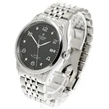 Tudor 1926 91550 Date 6P Diamond Black Dial Automatic Watch_920855 3