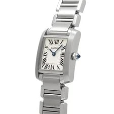 Cartier Tank W51008Q3 ( 2384) 18mm Stainless Steel Silver #WW5914 2