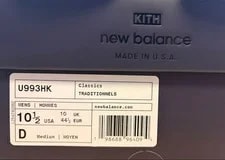 10.5US Newbalance U993Hk Kith Collaboration 2