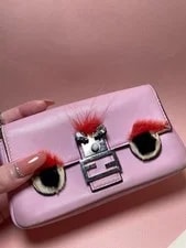 Fendi Micro Baguette Bugs Monster Crossbody 2