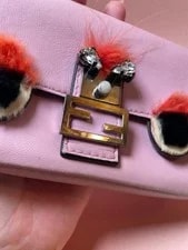 Fendi Micro Baguette Bugs Monster Crossbody 3