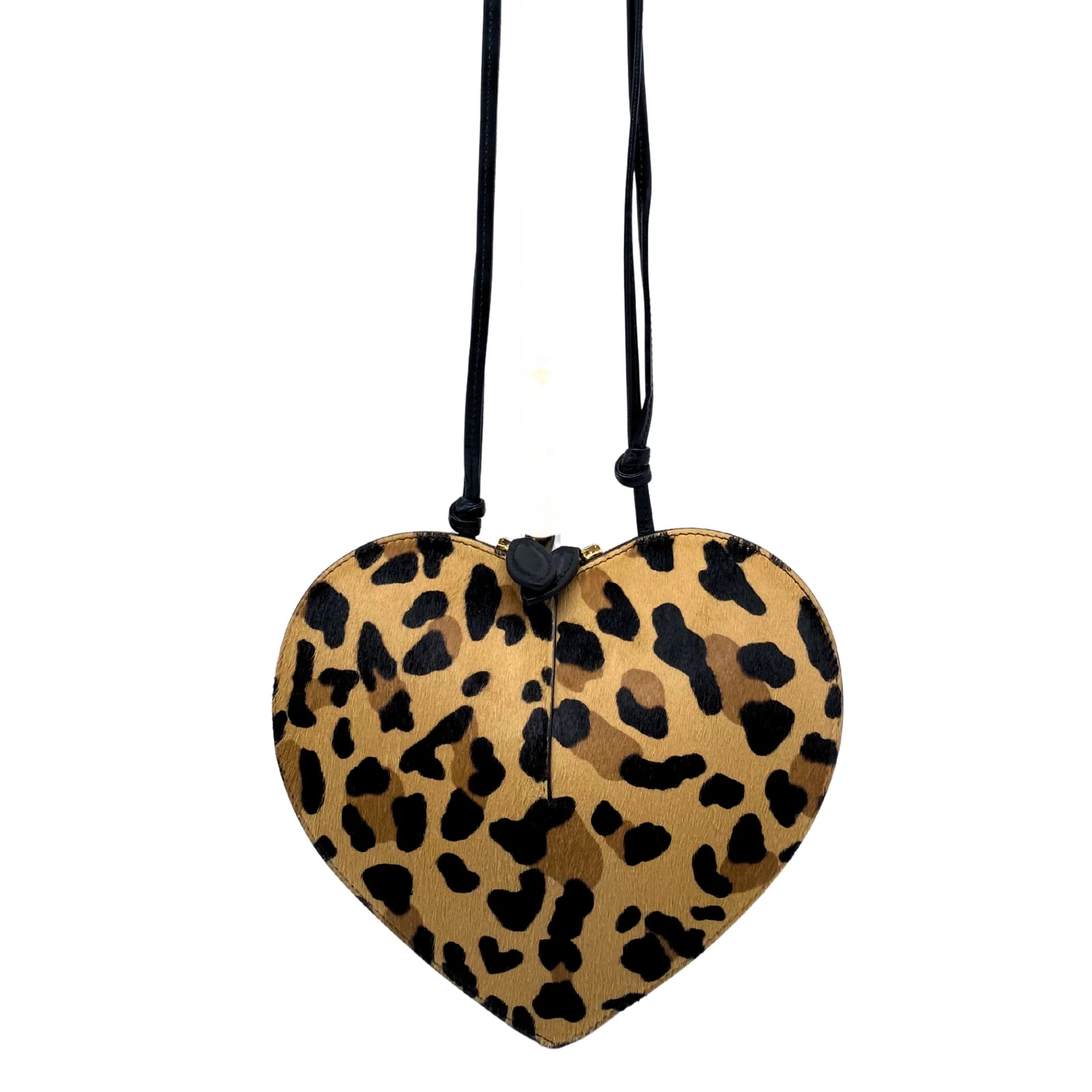 Alaia — Alaia Heart Leopard Pony Hair le Couer — Handbags — resale