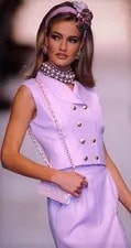Chanel S/S 1991 Iridescent Sequin Flap 4