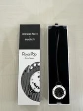 Audemars Piguet X Swatch — Audemars Piguet X Swatch Bioceramic Royal Pop Ocho Negro NEW IN Hand — Watch — resale