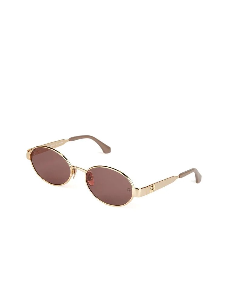 Ana Hickmann — Ana Hickmann Ah3341 Metal Frame Oval Sunglasses — — Accessory — resale