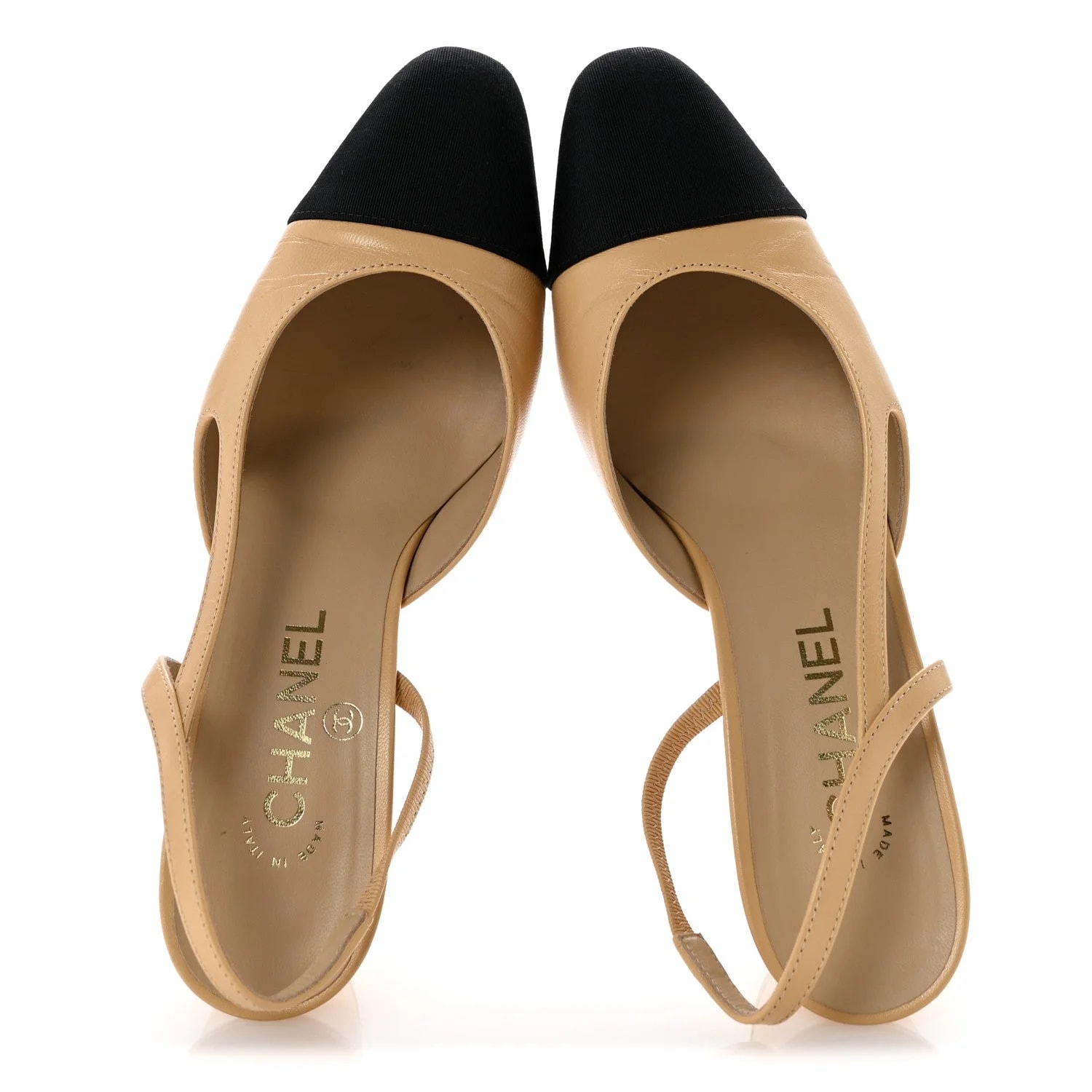 Grosgrain Cap Toe CC Slingback 38 2