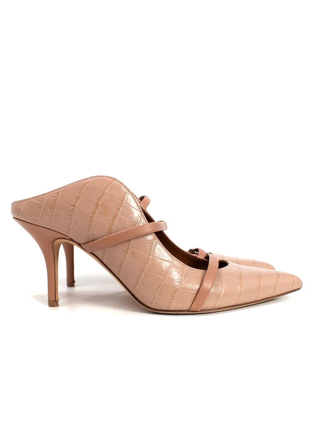 Malone Souliers Embossed Maureen Mules 3