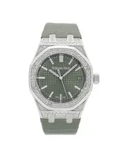 Audemars Piguet — Audemars Piguet / Royal Oak Diamond Bezel Dial / 2025 / 15551BC.ZZ.D405CR.01 — Watch — resale