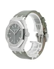 Audemars Piguet / Royal Oak Diamond Bezel Dial / 2025 / 15551BC.ZZ.D405CR.01 2