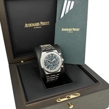 Unworn Audemars Piguet 26240ST.OO.1320ST.05 Royal Oak 41mm Steel Blue Dial 3