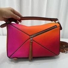 Loewe Medium Puzzle - - Grained Calf Top-Handle Cros 2