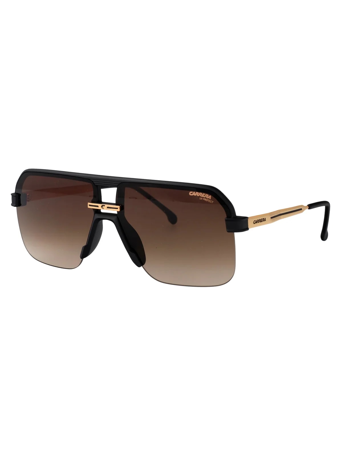 Carrera Gradient Brown Lens Sunglasses — Black Polyamide Inj-gril 2