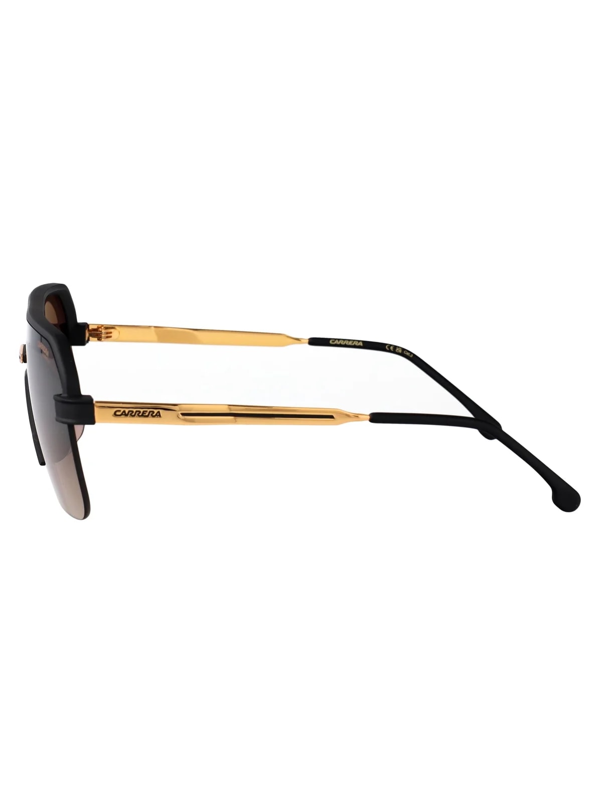 Carrera Gradient Brown Lens Sunglasses — Black Polyamide Inj-gril 3