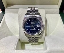 Rolex Datejust 36MM Blue Index Dial S/S Jubilee 116234 2