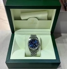 Rolex Datejust 36MM Blue Index Dial S/S Jubilee 116234 3