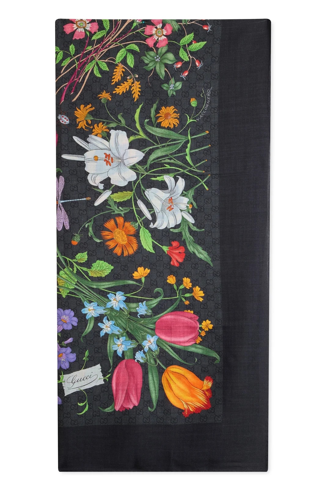 Gucci — Gucci Floral - Scarf — Scarfs — Accessory — resale