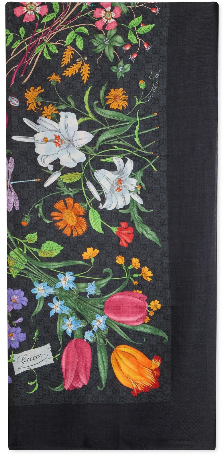 Gucci Floral - Scarf — Scarfs 2