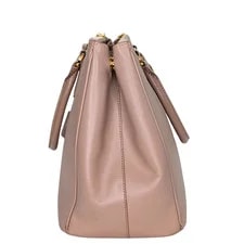 Prada Medium Galleria Lux Double Zip Cammeo 3