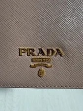Excellent Condition Prada Folded Wallet 1MV204 From Japan 2