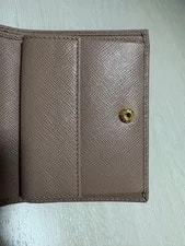 Excellent Condition Prada Folded Wallet 1MV204 From Japan 3