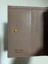 Excellent Condition Prada Folded Wallet 1MV204 From Japan 4