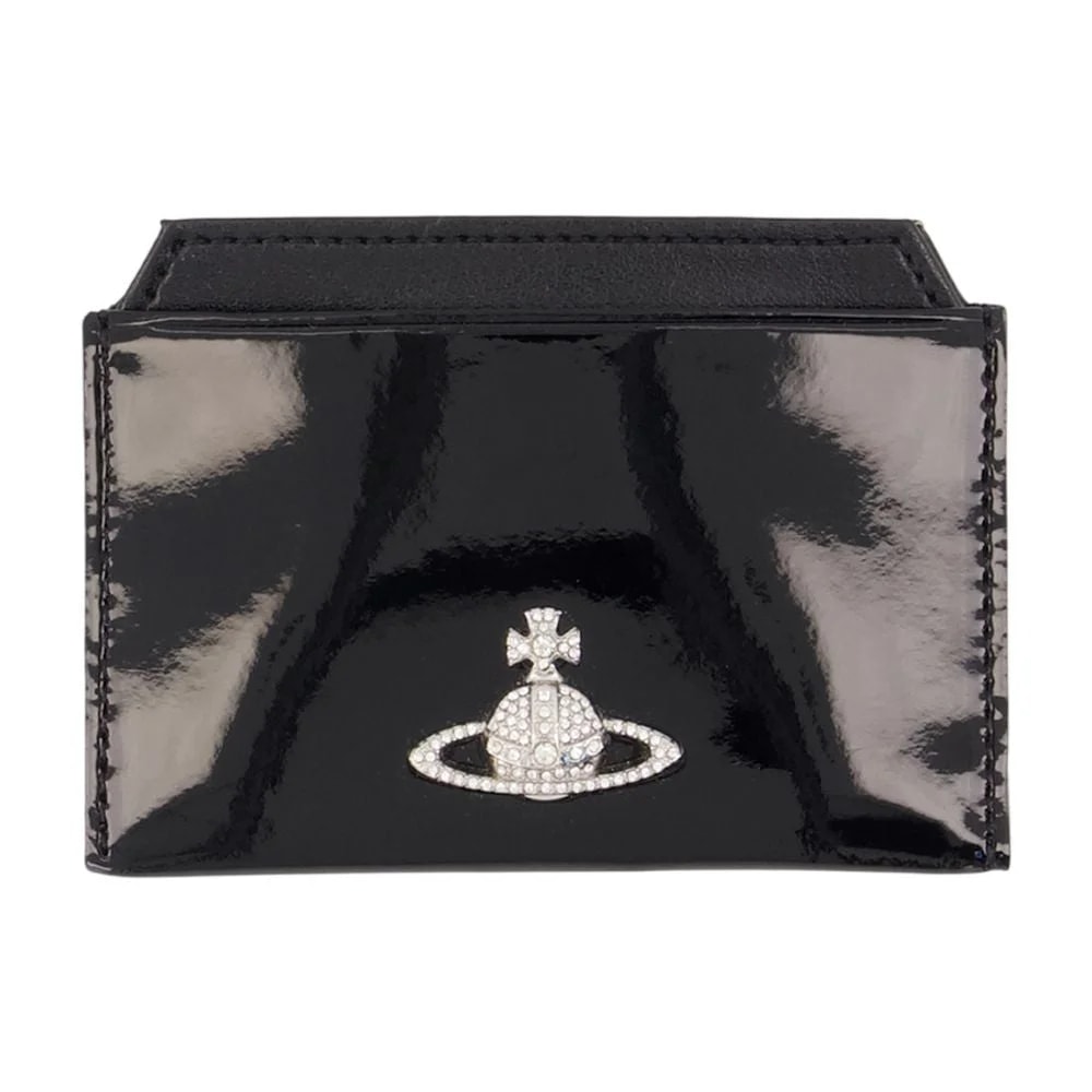 Vivienne Westwood — Vivienne Westwood With Orb Logo Card Case — Synthetic Cases — Handbag — resale