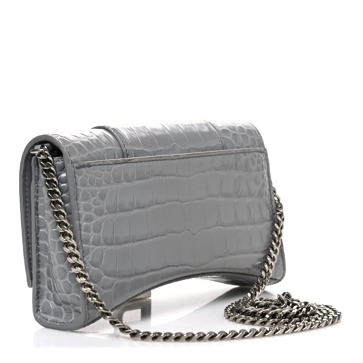 Shiny Embossed Hourglass Chain Balenciaga 3