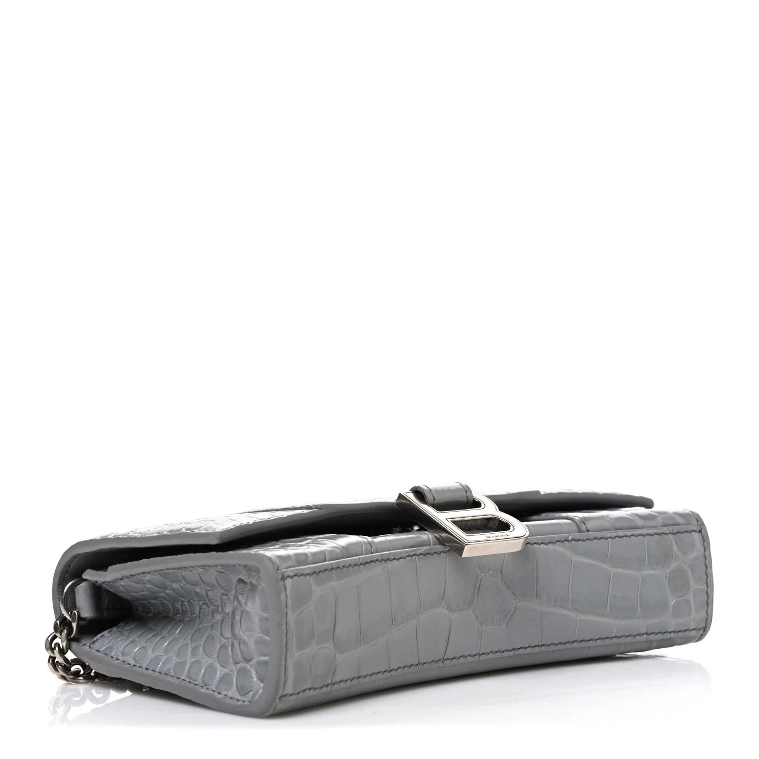 Shiny Embossed Hourglass Chain Balenciaga 4