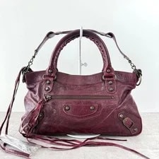 Auth Balenciaga the First 2Way Y2K Japan 2