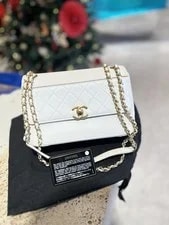 Chanel — Auth Chanel Top Handle Flap HW — Handbag — resale