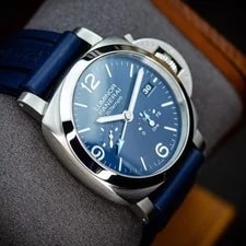 Panerai Luminor BiTempo 44mm Blue Dial — PAM01361 — Complete Set — 12/2023 Card 3