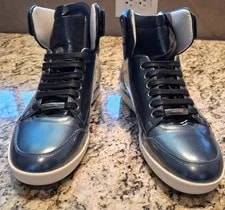 Homme B01 Metallic High Top Size 41.5 US 2