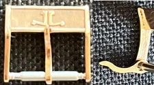 Original Jaeger-LeCoultre Buckle 14mm Inner Rose Gold Pl. 70's! 2