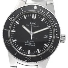 IWC — IWC Aquatimer IW353602 42mm SS Black #C18578 — Watch — resale