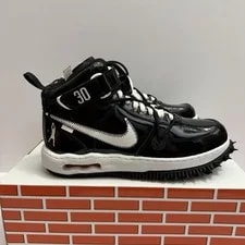 ’s Size 11 - Air Force 1 Mid Off-White Sheed DR0500-001 2