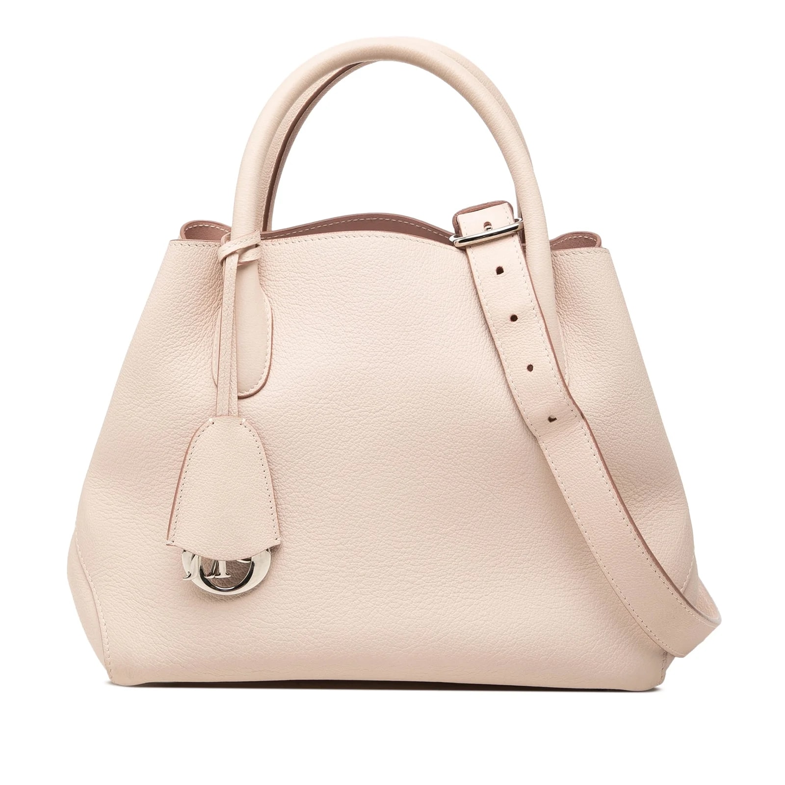 Dior — Large Supple Grained Open Bar — Handbag — resale