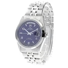 Tudor 76200 Prince Date Day Automatic S With Box and 887130 3